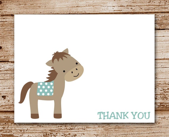 set-of-8-horse-thank-you-cards-personalized-by-celebratelilthings