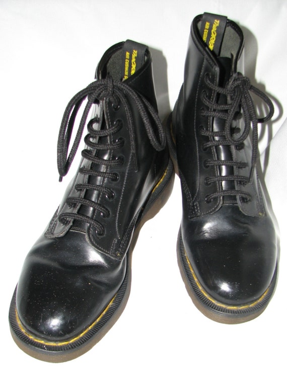dr martens shiny leather