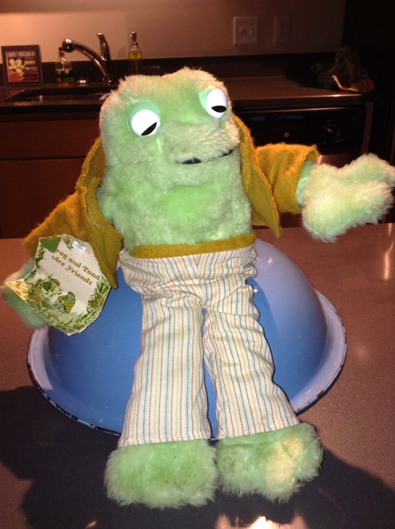 frog toad plush