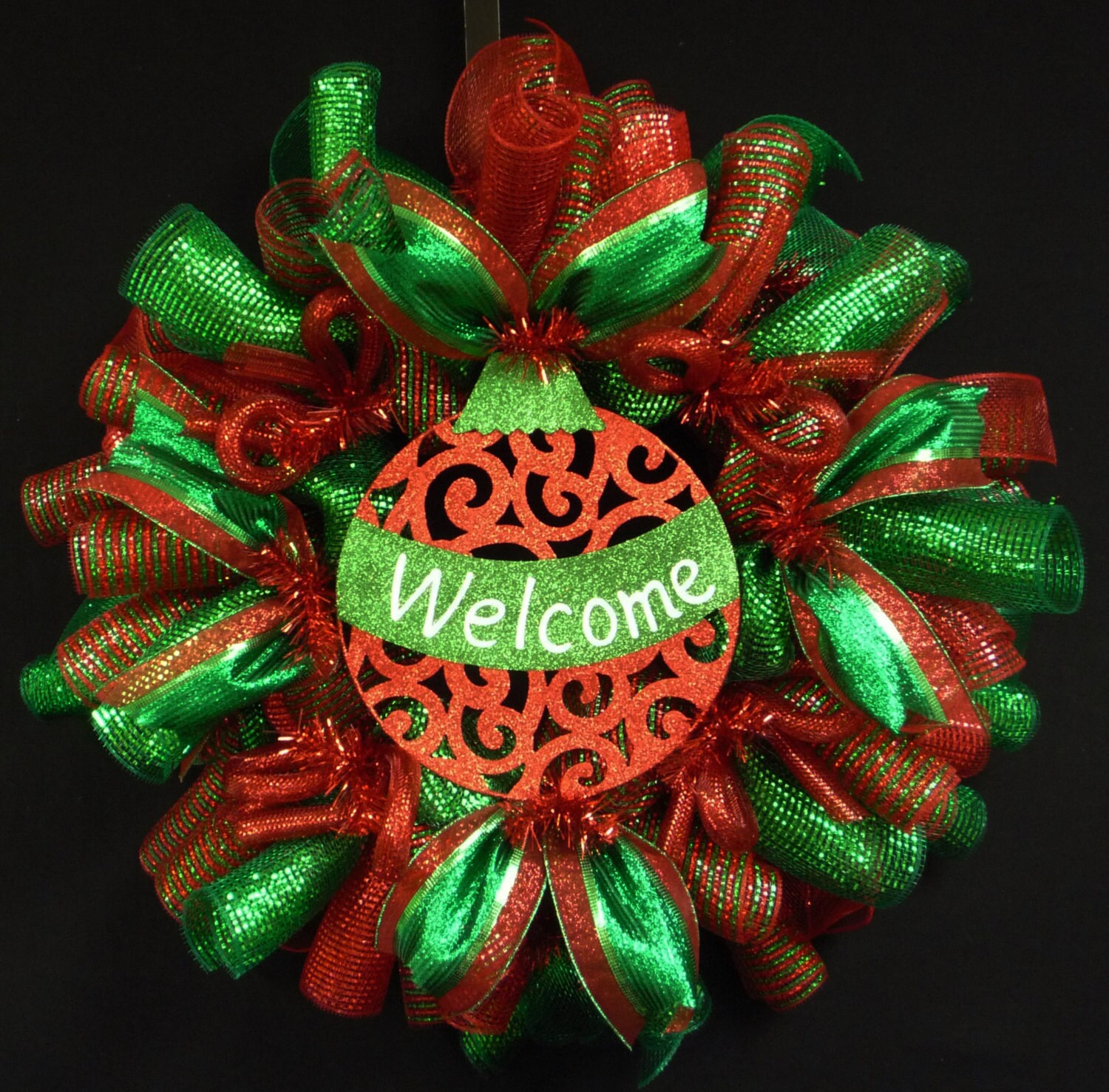 red emerald green christmas wreath welcome by wreathsbyrobin red emerald green christmas wreath welcome by wreathsbyrobin