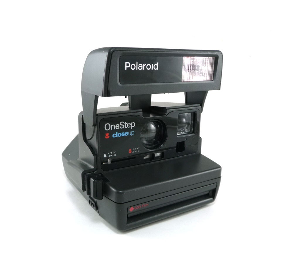 Vintage Polaroid Onestep Closeup Camera Tested And Working