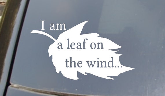 leaf on the wind meme