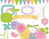 Digital Easter Clip Art Spring Frame Pinwheel Bird Owl Ribbon Banner Journaling Spot Happy Easter Digital Easter Clip Art Spring Frame Pinwheel Bird Owl Ribbon Banner Journaling Spot Happy Easter
