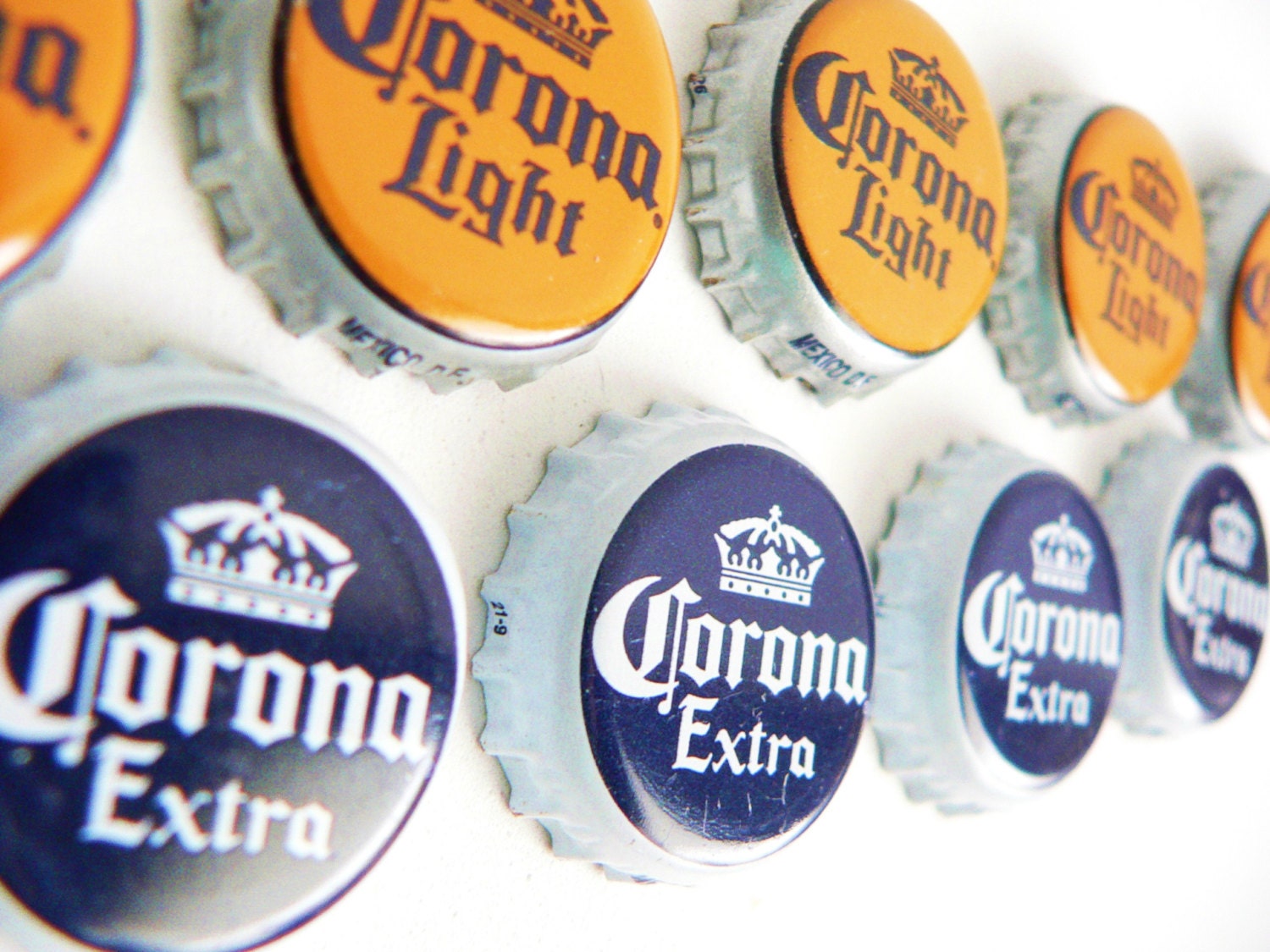 Beer caps Corona Extra Corona Light Bottle caps For Crafts