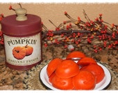 PUMPKIN CUPCAKE Scented Primitive Halloween Pumpkin Wax Tarts- Bowl Fillers