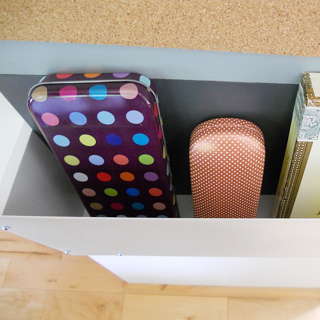 MESSAGE CENTER: Modern Organizer with Magnetic White Board
