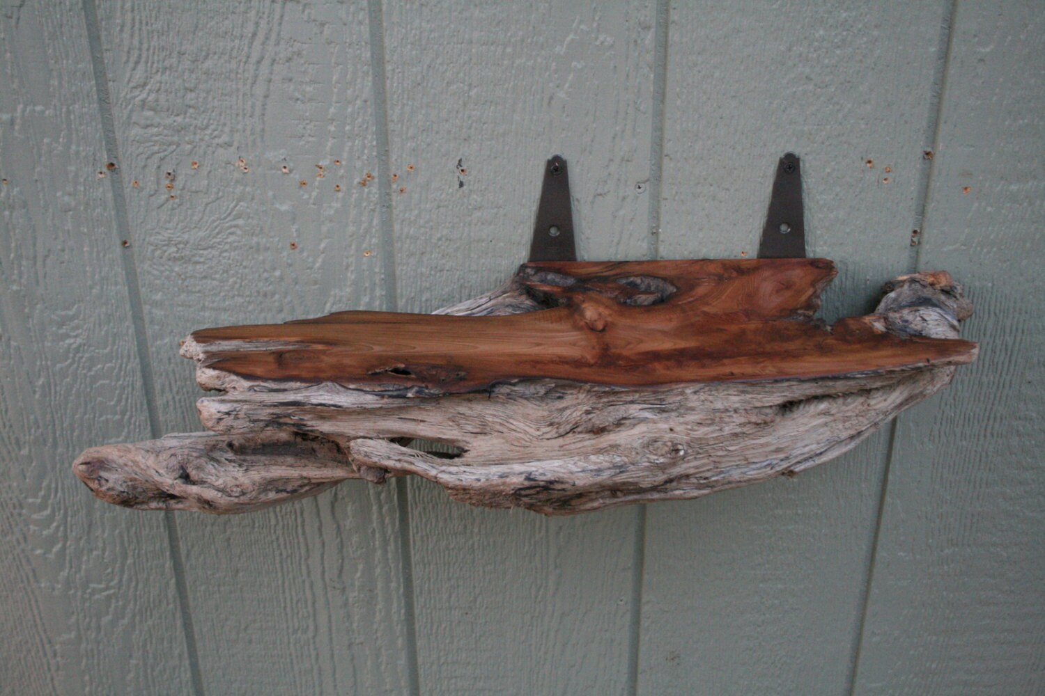 RUSTIC ELEGANCE Cedar Wall Shelf HANDMADE by houseofchilders