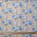 Vintage floral fabric FQ