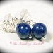 Lapis Lazuli Earrings, Boho Earrings, Hippie Earrings, Gift for her - Genuine Lapis Lazuli Gemstone Earrings