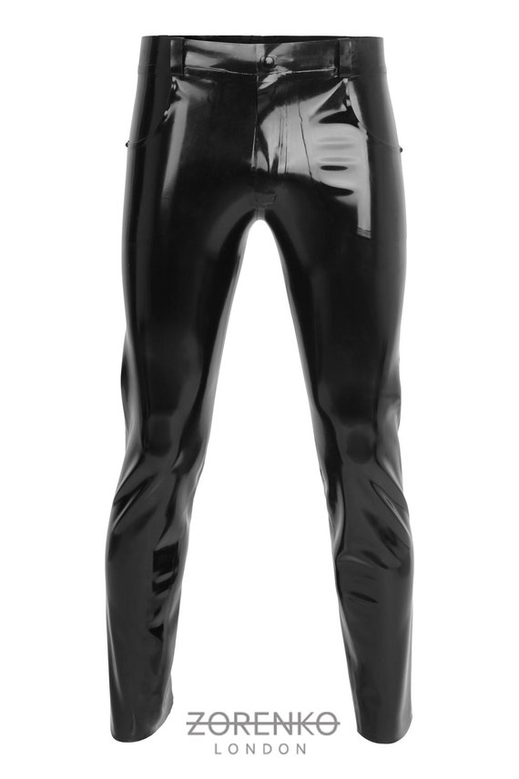 Men's Latex Jeans by ZorenkoLondon on Etsy