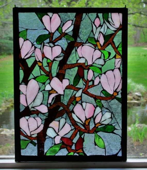 Stained Glass Applique Window Art