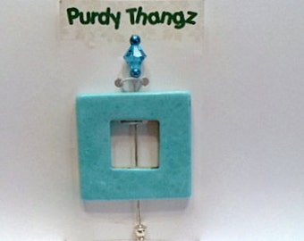 MGS-427 Turquoise Shawl Pin