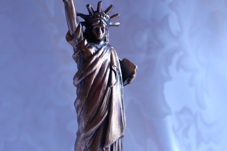 Vintage Statue of Liberty Copper Souvenir by TheRunningRooster