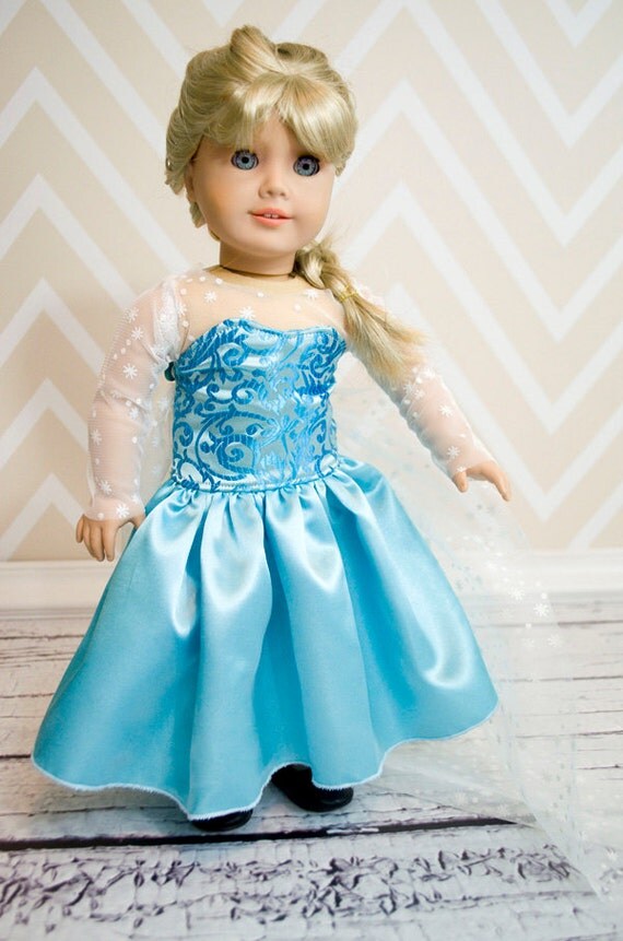 Elise's Everyday Princess Dress for Dolls PDF Pattern