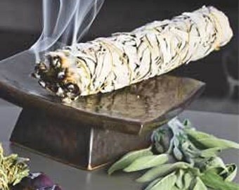 White Sage Smudge Stick. Purification, blessing, healing. Wisdom, clearing, cleansing , protection, Organic 3.5”