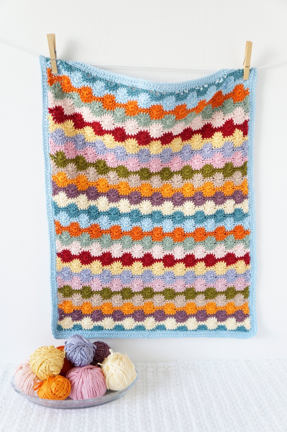 Bundle of Four Baby Blanket Patterns Bertie by LittleDoolally