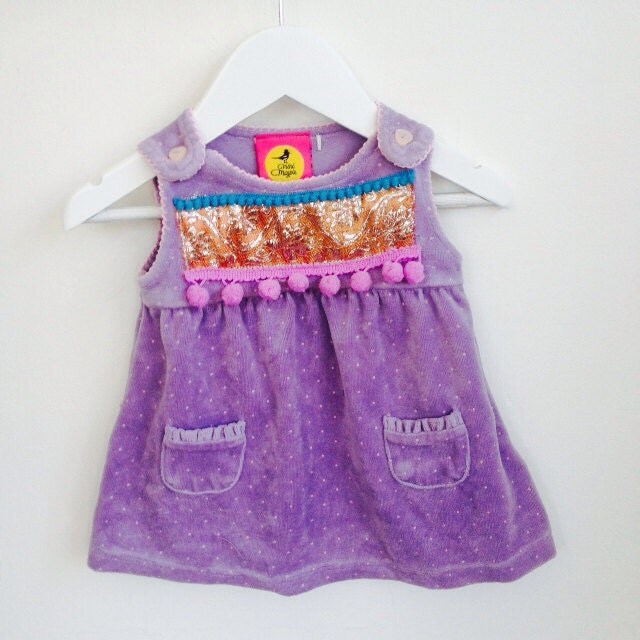 SPRING 0-3 Months Baby Babies Newborn Gift Dress by MINIMAGPIEKIDS