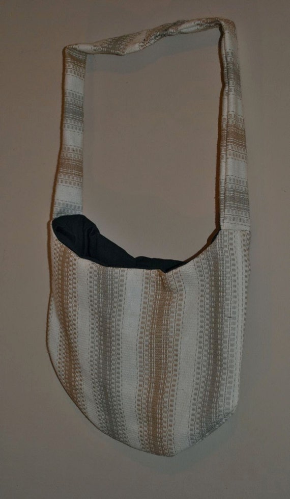 striped hobo bag