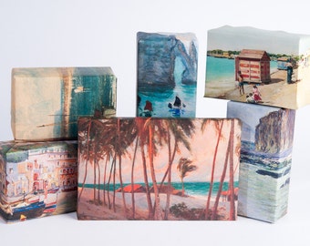 Beach Painting Wrapping Paper