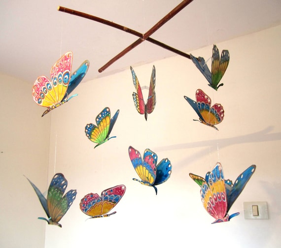 Butterfly Mobile hanging mobile for babies and children