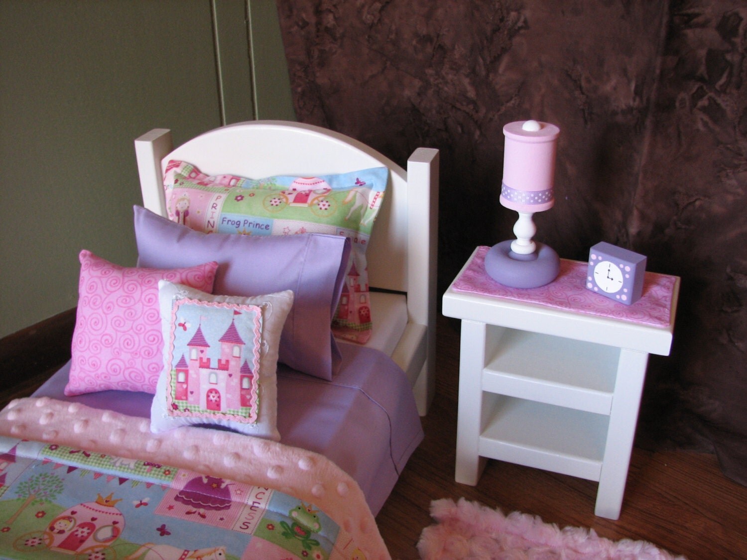  American  Girl  sized 18 doll Bedroom  by MadiGraceDesigns 