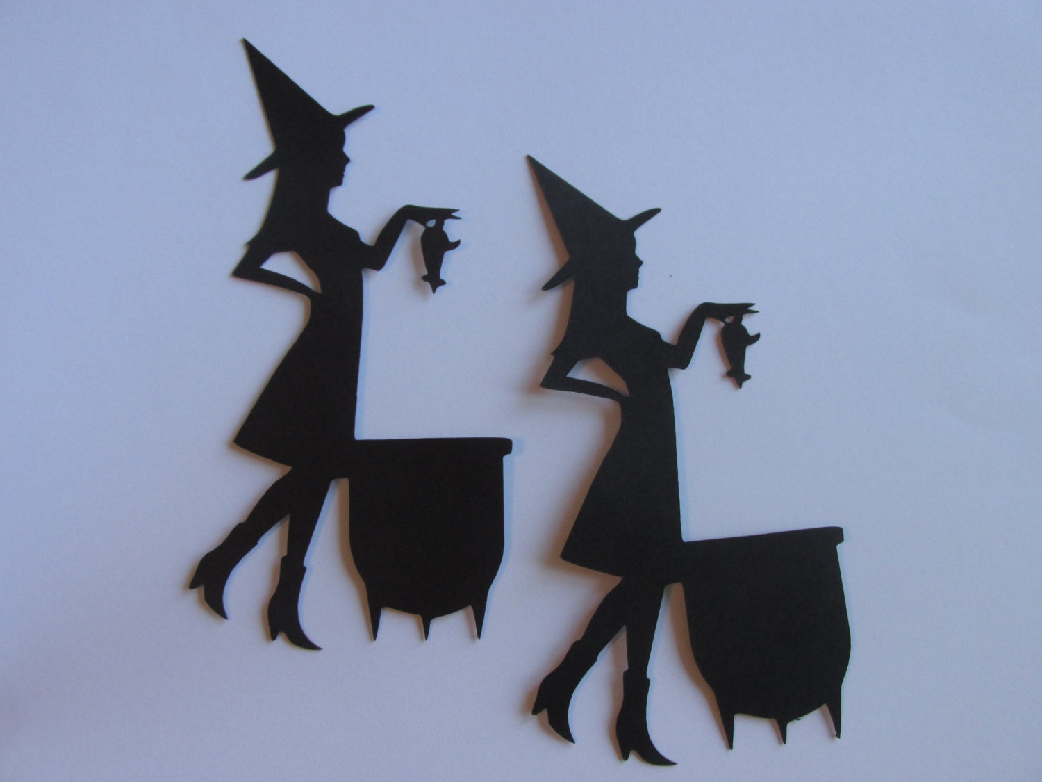 10 Witch die cuts paper die cuts witch with brew