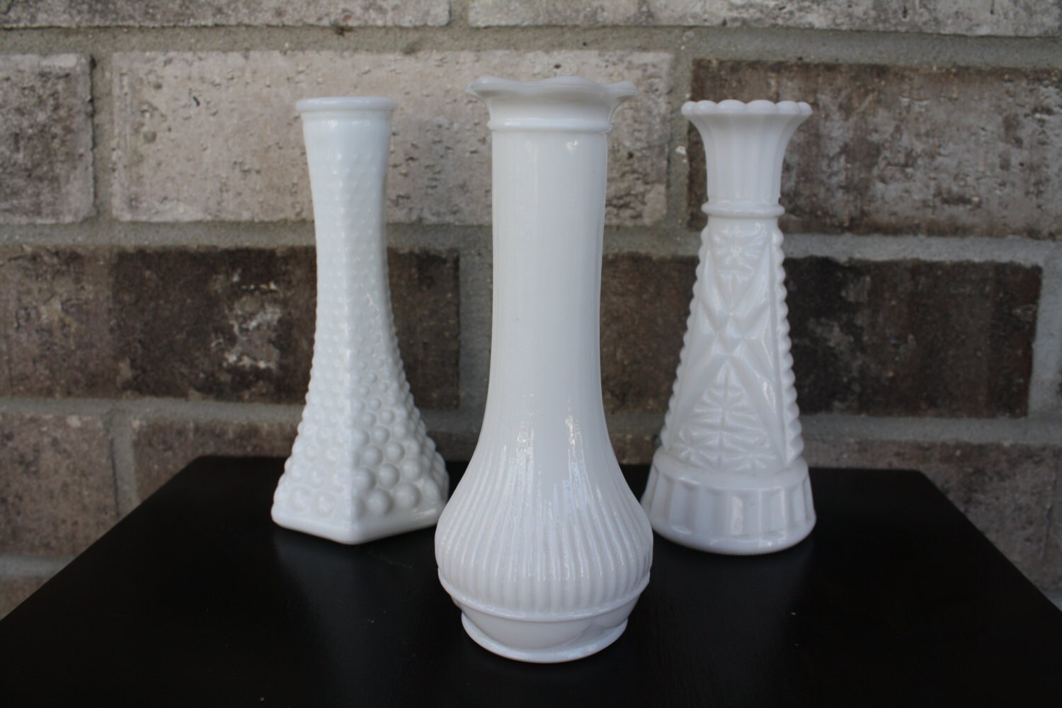 petit glass vases set