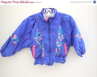 SALE Size 3T Vintage OshKosh B'Gosh Toddler Girl Purple Floral Zip ...