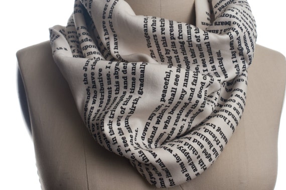 A Tale of Two Cities Book Scarf