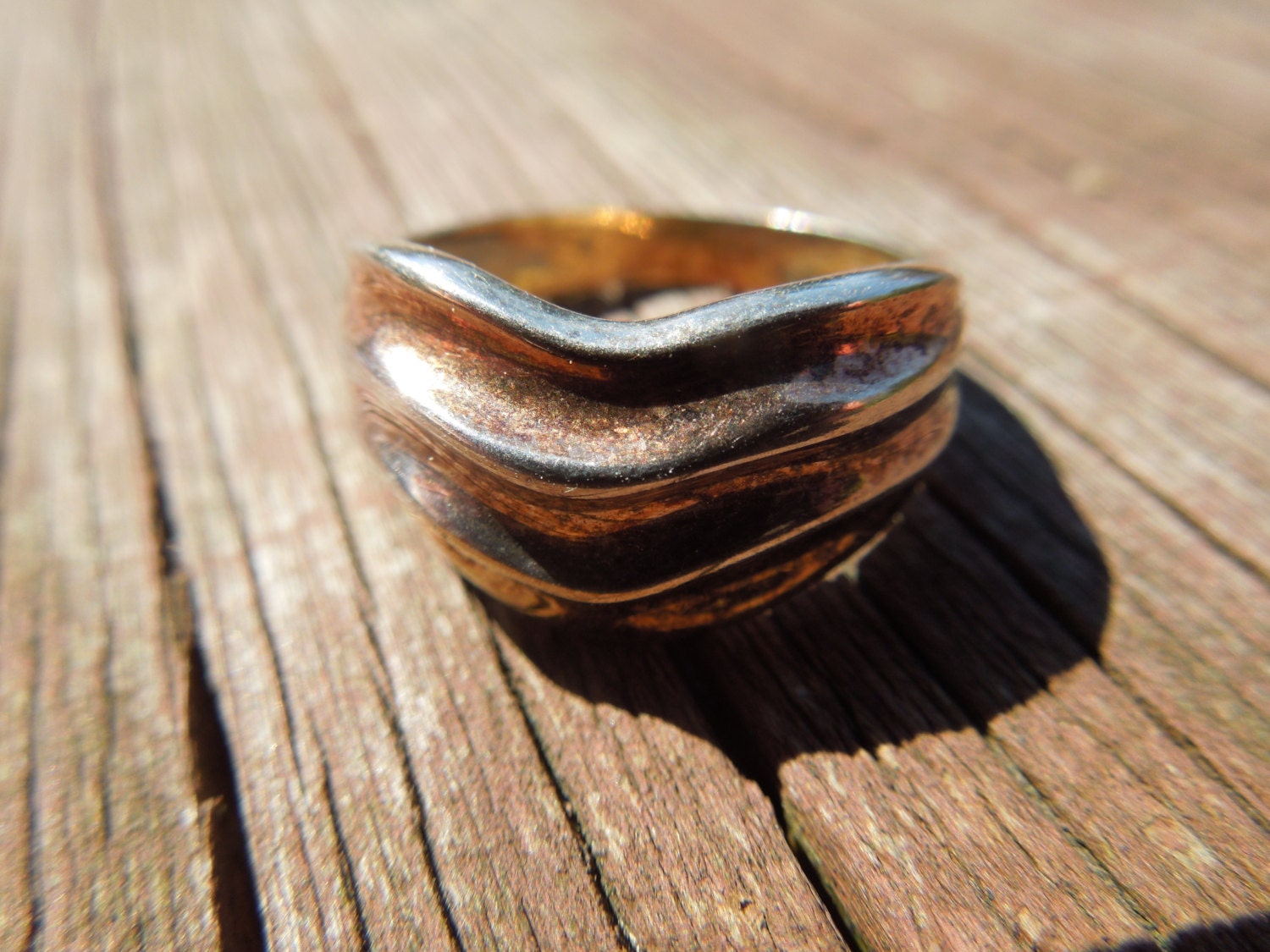 Vintage Silver Ring Stamped 925 and Italy. Sterling Silver