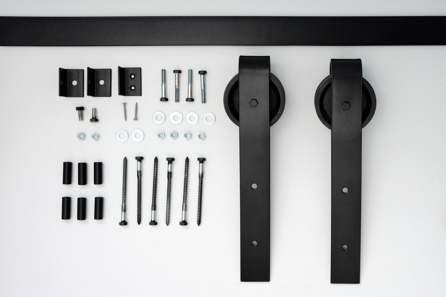 Traditional Barn Door Hardware Kit