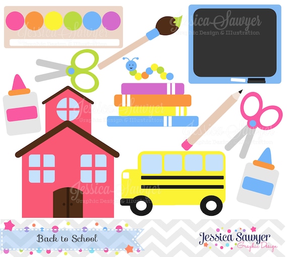 back to school party clip art - photo #19
