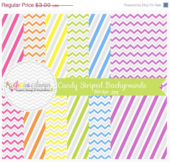 50% OFF - INSTANT DOWNLOAD, candy background, rainbow digital paper, printable paper, card maing, invite design, scrapbook Il_570xn