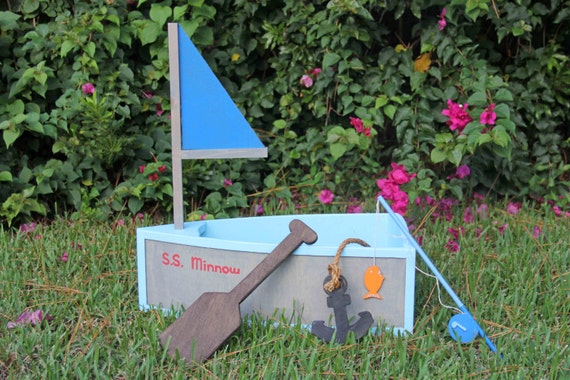 Wooden Boat Photography Prop by TwinkleStarPhotoProp on Etsy