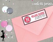 Personalized Printable Address Label - MOD MONOGRAM Il_170x135
