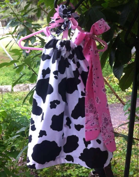 Beautiful Cowgirl Pillowcase dress available by savannahsclosetpc