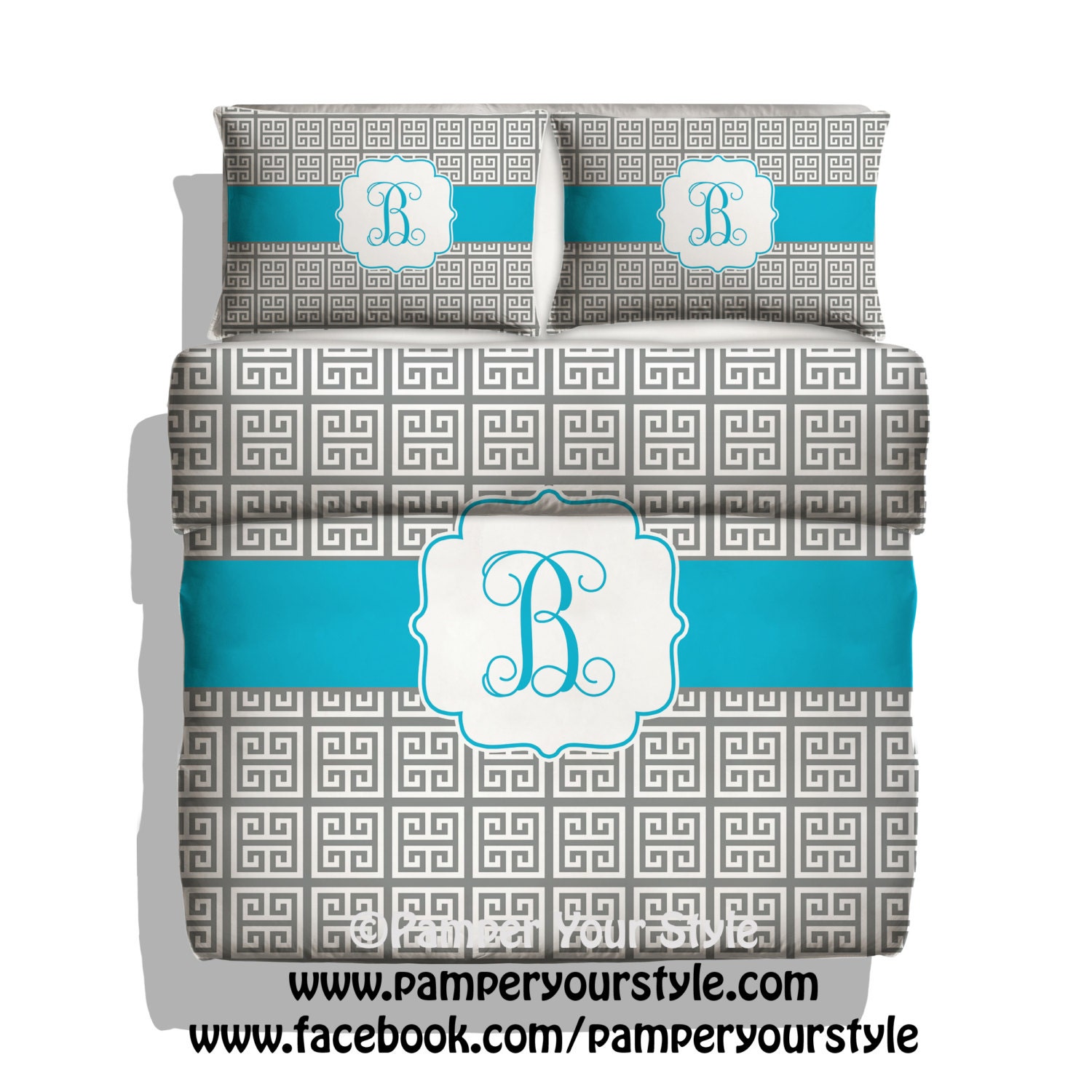 Greek Key Bedding Greek Key Monogrammed Duvet Personalized   Il Fullxfull.557077665 Ke08 