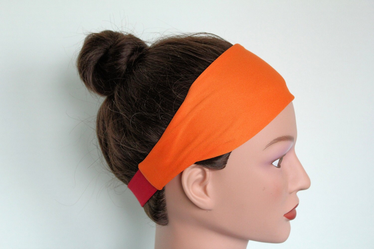 ORANGE workout headband yoga headband hair bandexercise
