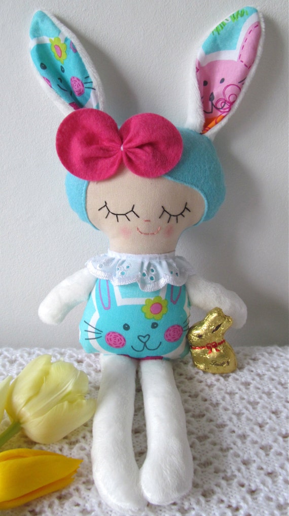 Items similar to 15inch Soft Cloth Doll, Handmade Personalized plush
