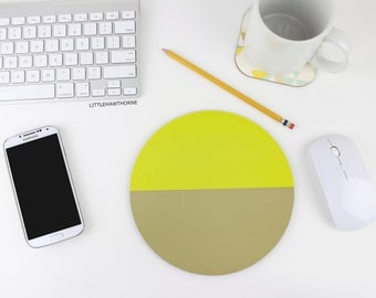 Mousepad / Color Block Mouse Pad / Office Desk Accessories