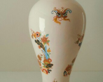 Large Ceramic Vase,Vintage Vase,Chinoiserie Vase,Asian Vase,Large Vase,Decorative Vase