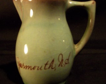 Cute little 3 inch tall souvenir pitcher from Yarmouth, N.S.