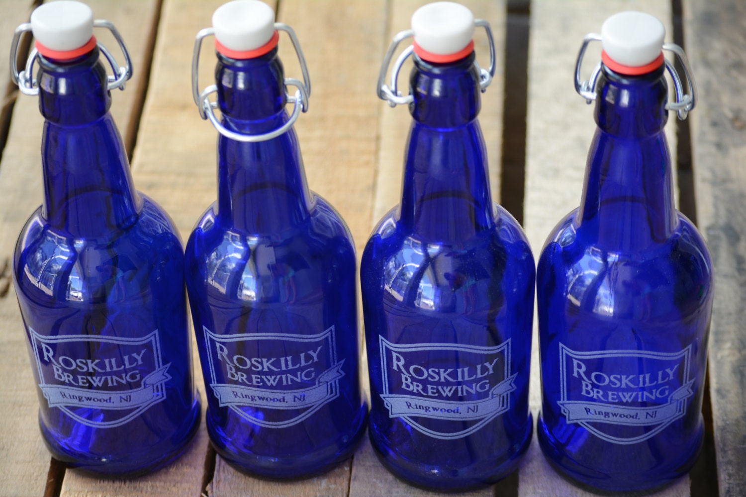 Custom Beer Bottles Gift for Men Home Brew Distillery