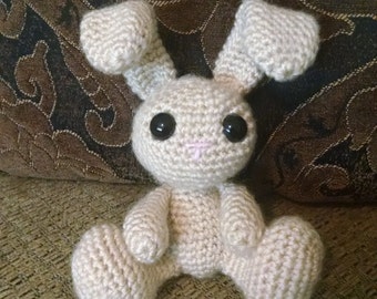 Stuffed Crochet Bunny Toy