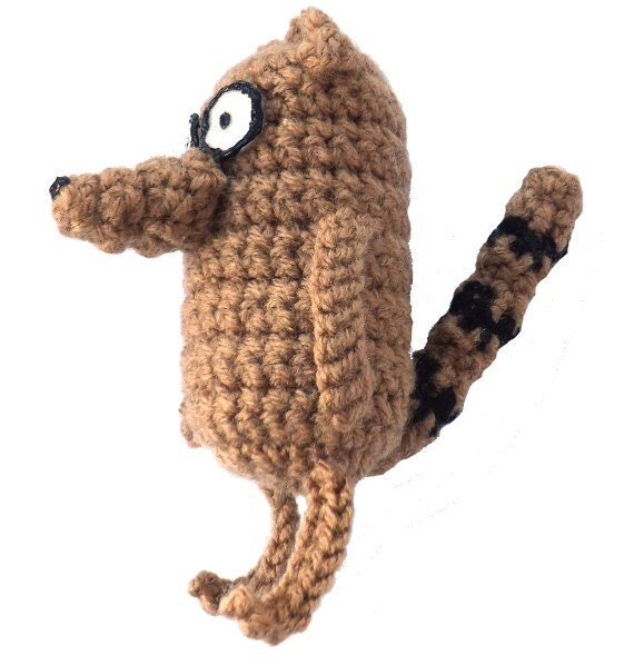 rigby plush toy