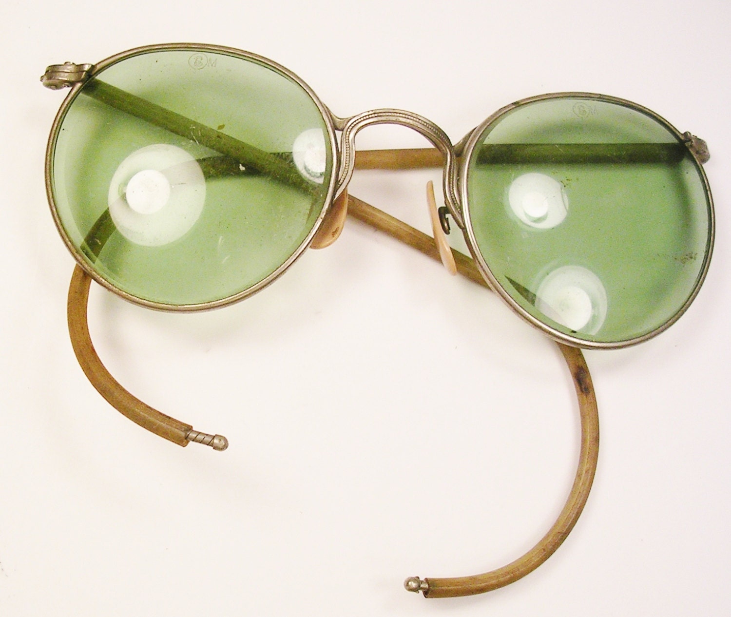 Antique Very Old Prescription Eye Glasses by unclesteampunk