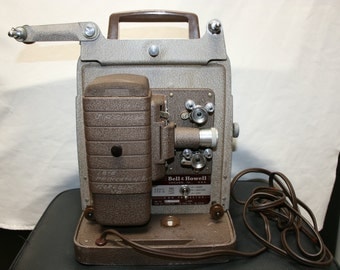 Vintage Bell and Howell 8mm movie projector