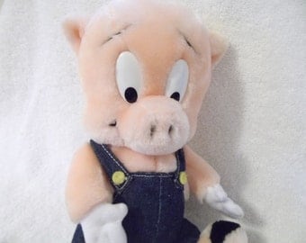 porky pig stuffed animal