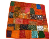 Home Decor Table Cover Orange Tapestry