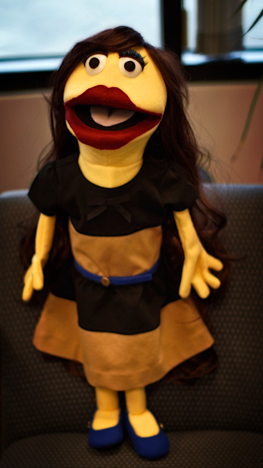 Custom puppet can be made to resemble by MiniMePuppetsAndMore
